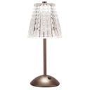 Ladattava LED-valaisin Chandel mocca