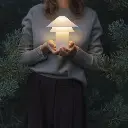 Akun LED-valo Sanaka Valkoinen