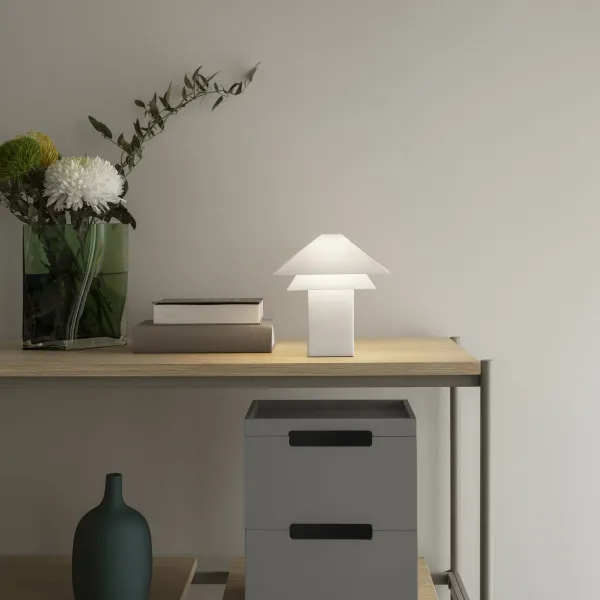 Akun LED-valo Sanaka Valkoinen