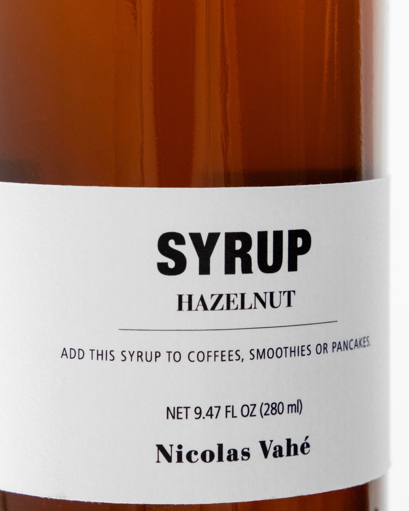 Siirappi hasselpähkinä
