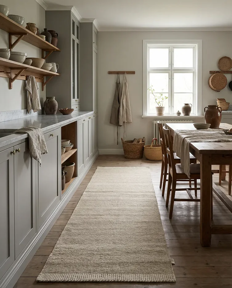 Käytävämatto Pure Natural beige