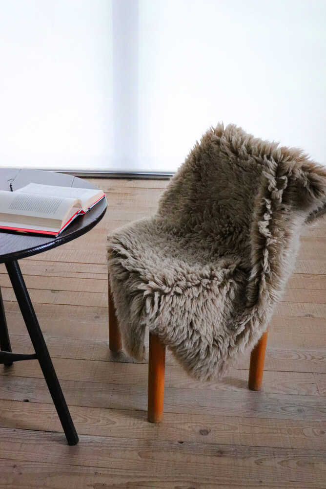 Villamatto WOOLLY Harmaa 75x110 cm