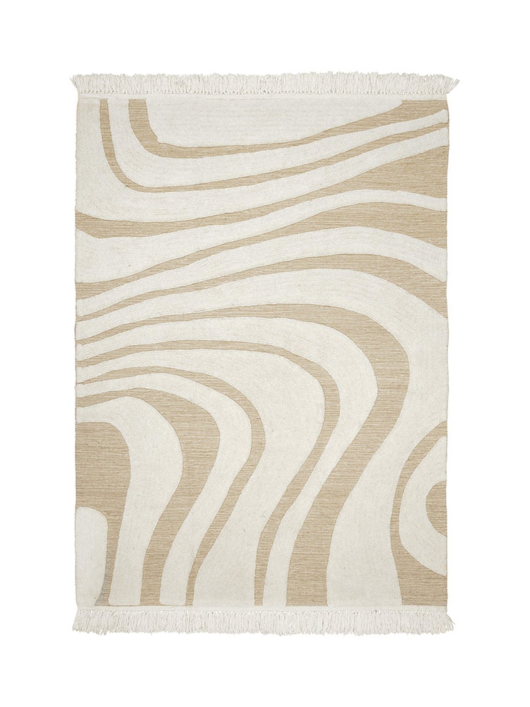 Villamatto SITA 60x110 cm luonnonvalkoinen
