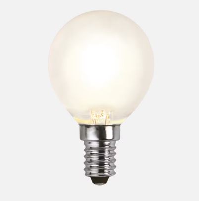 LED POLTTIMO GLOBE E14 RA80 himmentävä