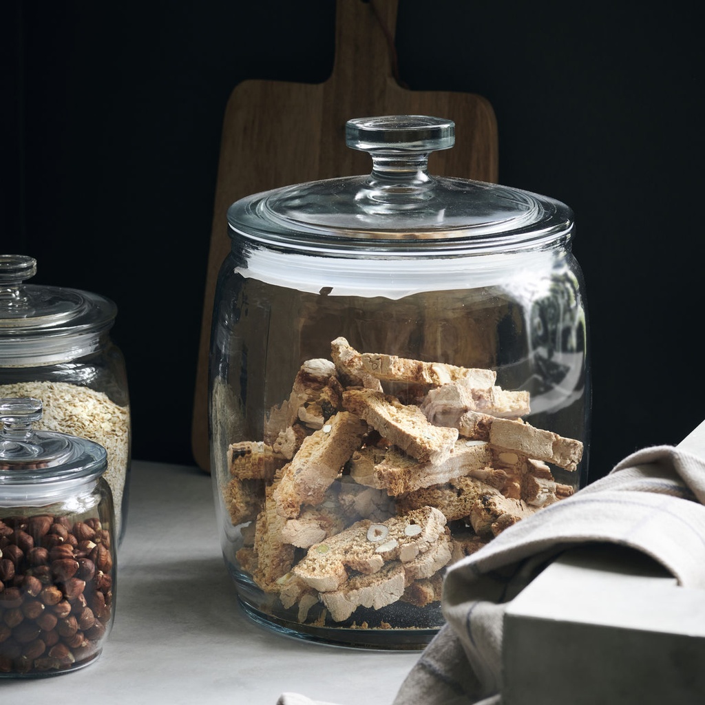 Lasinen säilytyspurkki 28x23cm