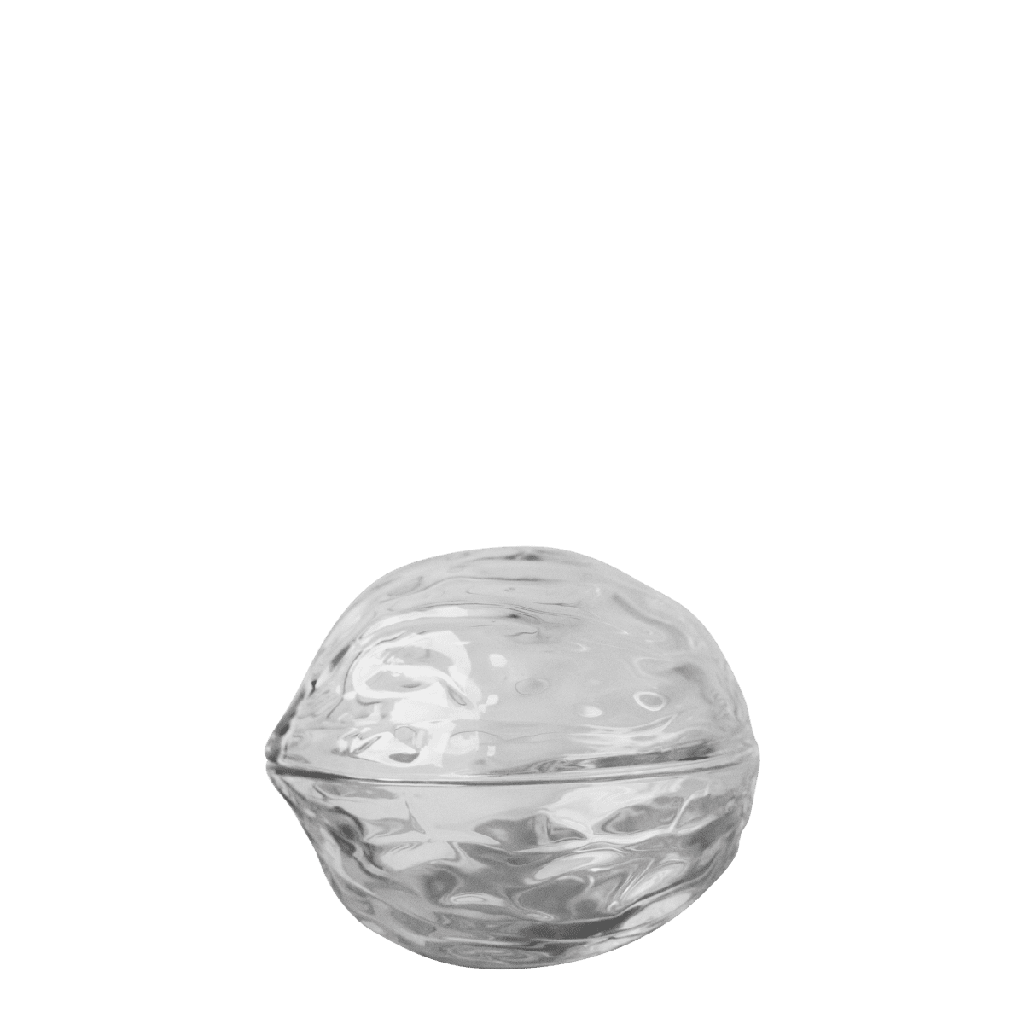 Lasinen säilytyskulho WALNUT