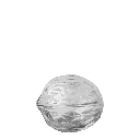 Lasinen säilytyskulho WALNUT