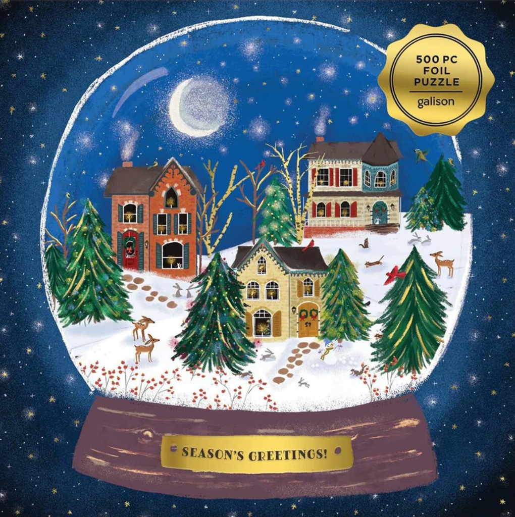 Palapeli WINTER SNOW GLOBE