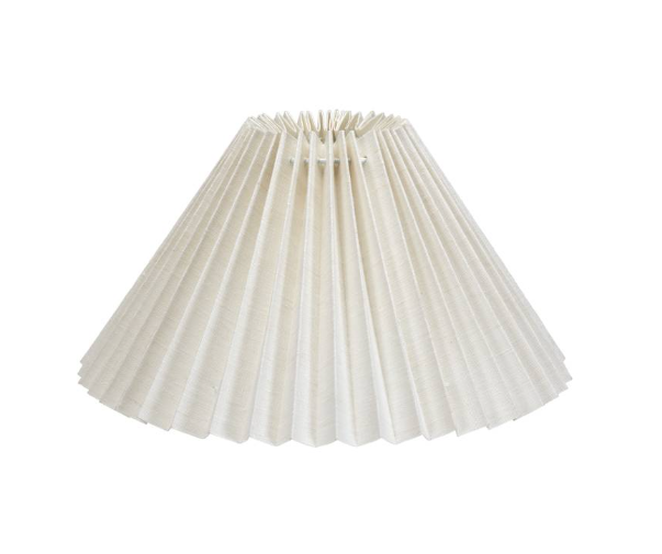 Varjostin Ines 30 cm luonnonvalkoinen 