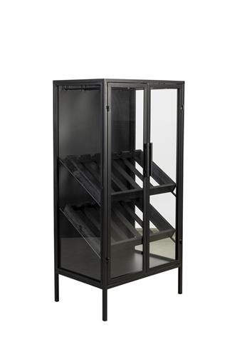 Viinikaappi ROB musta