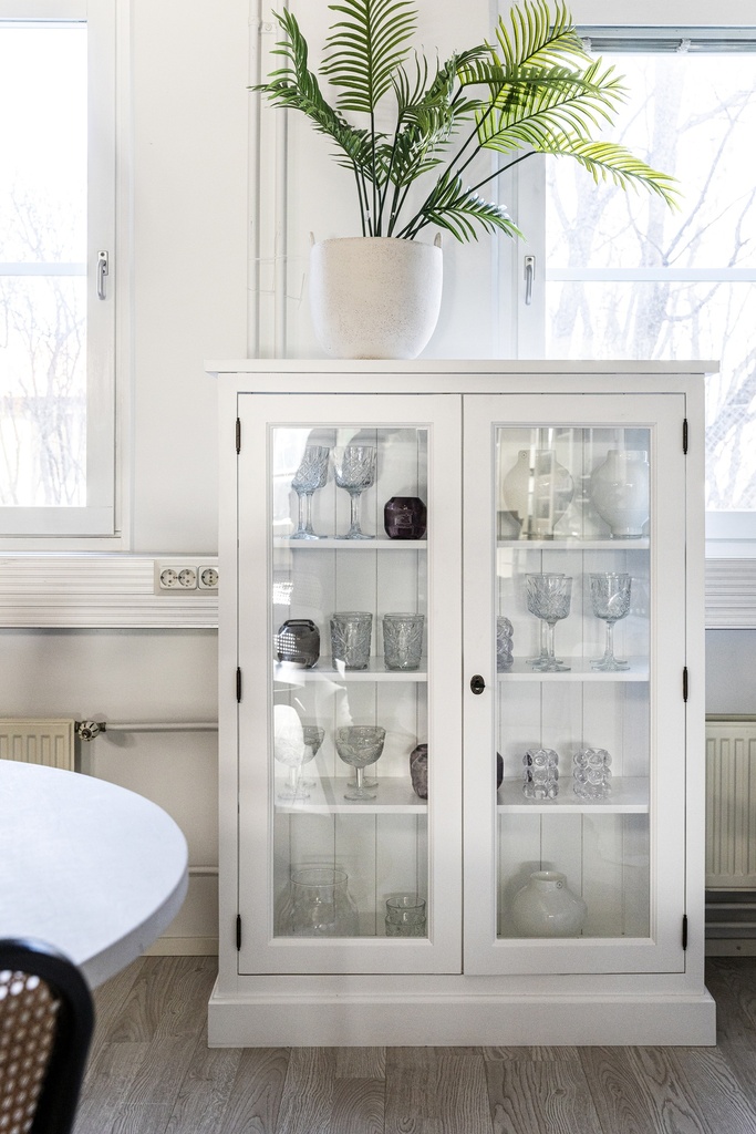 Vitriinikaappi DOLCE valkoinen