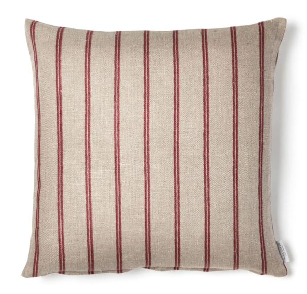 Tyynynpäällinen LINÅKER natural - punainen 43x43