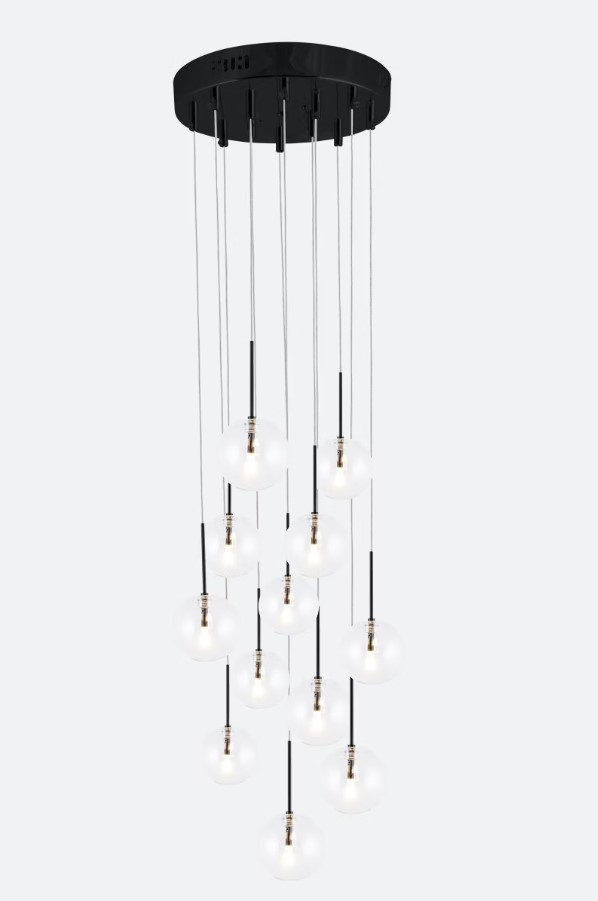 Kattovalaisin SKYFALL kirkas/musta