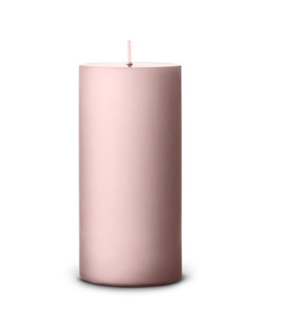 Kynttilä pale pink 7x15