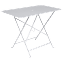 [023901] Taittopöytä BISTRO suorakaide 97x57cm valkoinen