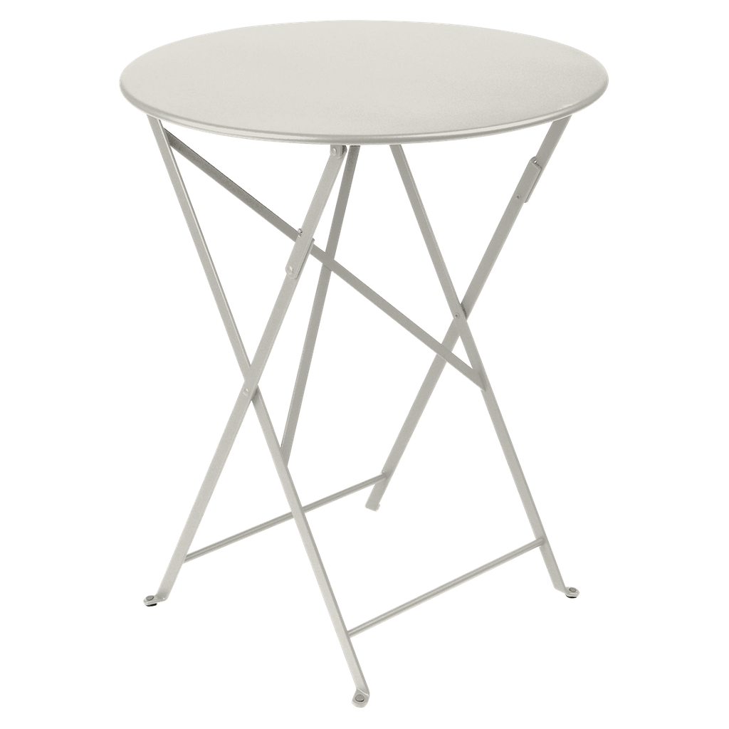 Bistro Folding -pyöreä pöytä, clay grey H.60cm