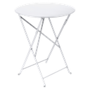 [024501] Bistro Folding -pyöreä pöytä, cotton white H.60cm