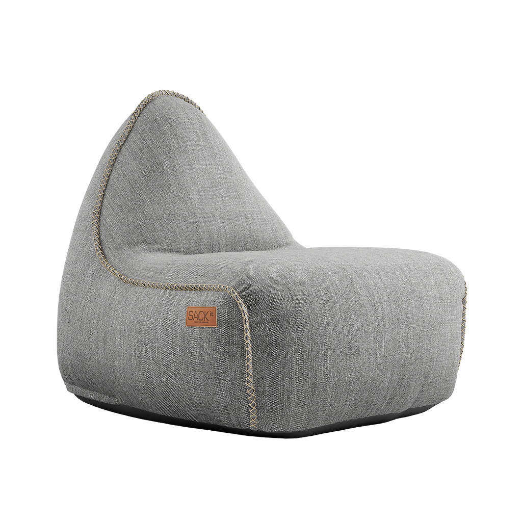 SACKit Cobana Lounger tuoli, vaalean harmaa