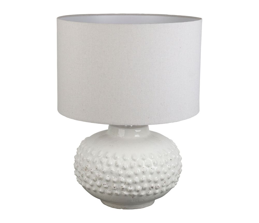 Lampunjalka + varjostin valkoinen Terracotta