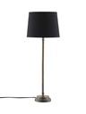 Pöytävalaisin KENT messinki ja varjostin SOFIA musta