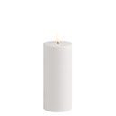 [UL-OU-WH78017] LED kynttilä ulkokäyttöön, valkoinen 7,8x17,8 cm