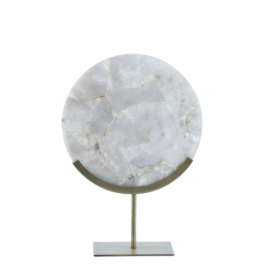 Koriste GOYA M marmori ja antiikkibronssi 35x12x50 cm