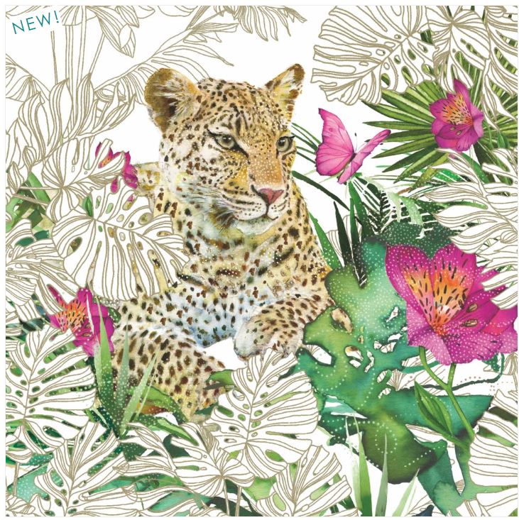 Paperiservietti LEOPARD 33x33