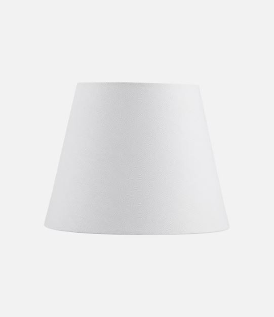 Varjostin SIGRID valkoinen 19 cm
