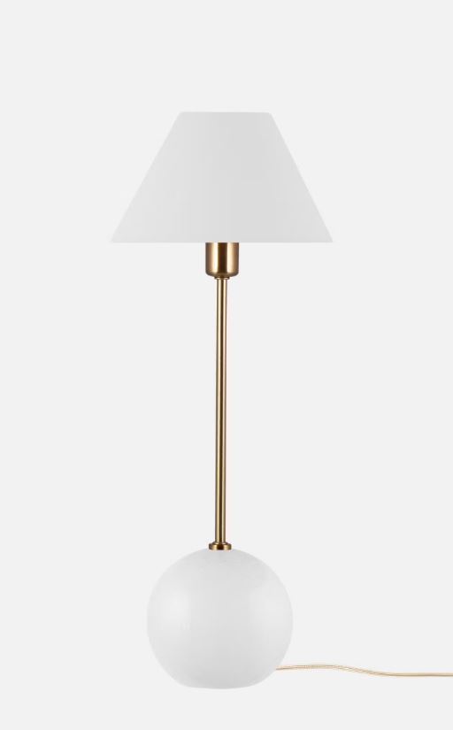 Pöytävalaisin IRIS 20 valkoinen