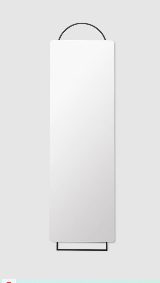 Peili ADORN 45x159 cm, musta