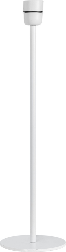 Base lampunjalka mattavalkoinen 55cm