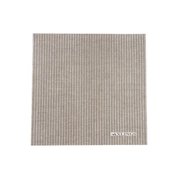 Paperiservietti liituraita natural