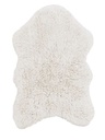 Villamatto WOOLLY valkoinen 75x110 cm