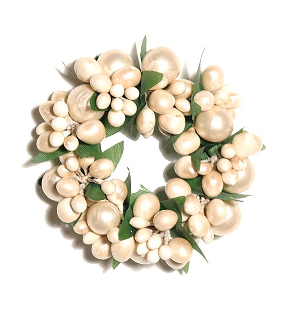 Serviettirengas valkoiset marjat