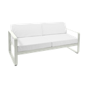 Ulkosohva BELLEVIE clay grey/off-white 2:n istuttava