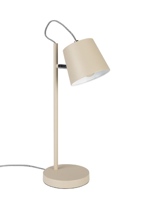 Pöytävalaisin Buckle Head, beige