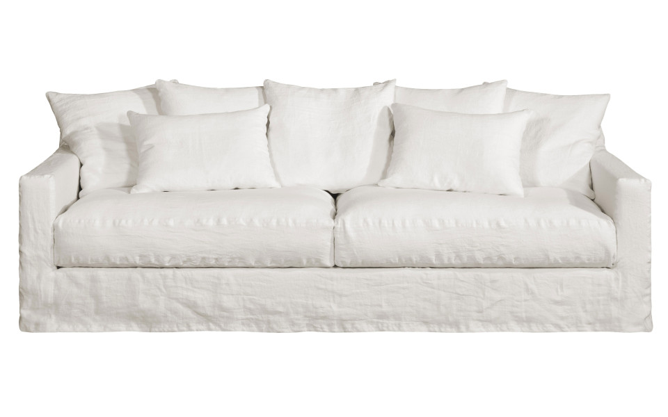 Chanelle 4-istuttava sohva, 240cm newlin blanc