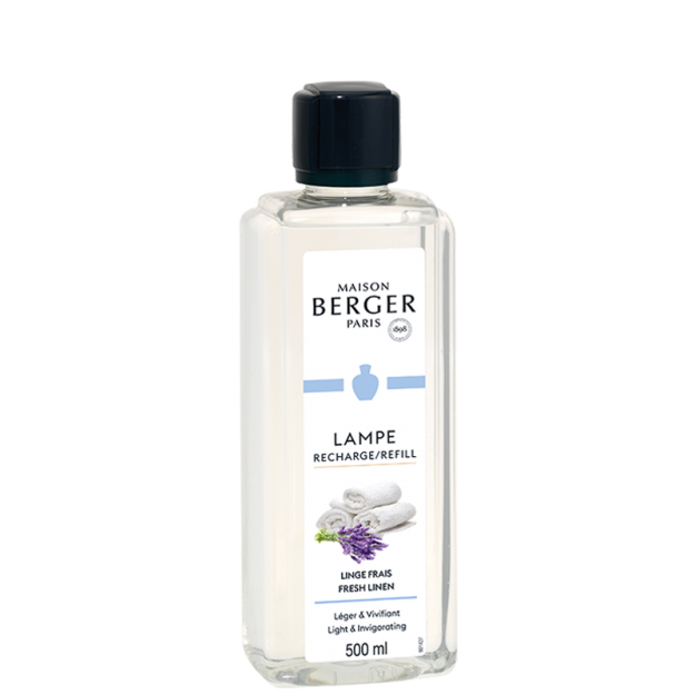 Lampputuoksu täyttöpakkaus FRESH LINEN 500 ml