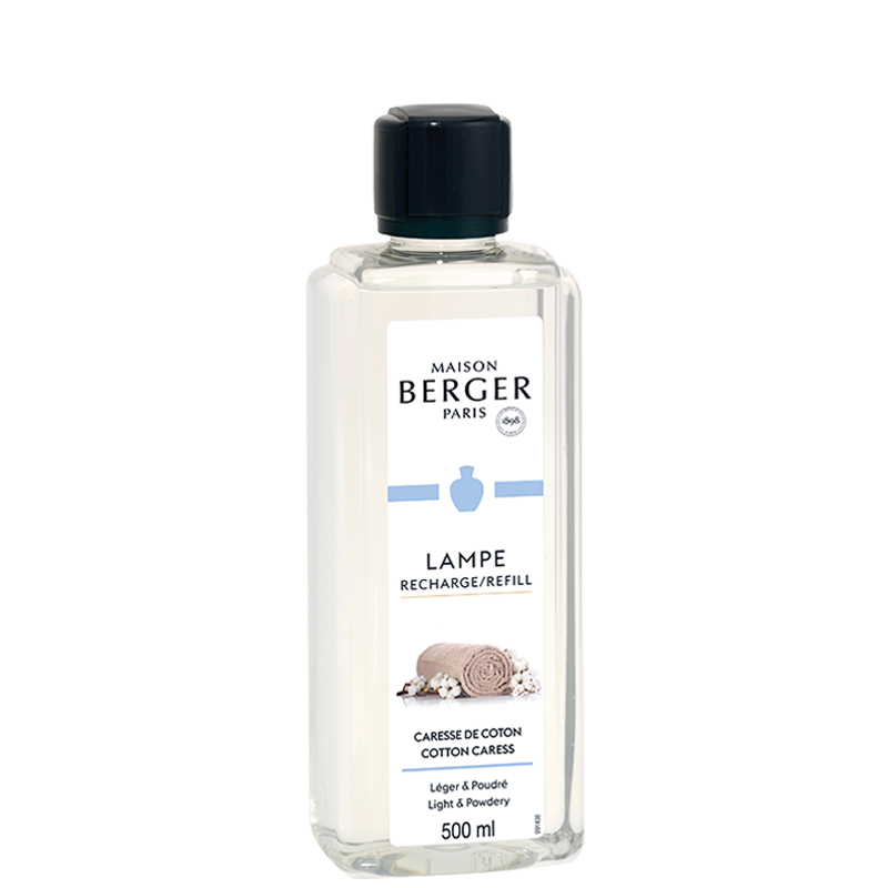 Lampputuoksu täyttöpakkaus COTTON CARESS 500 ml