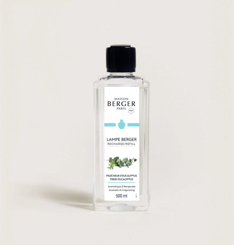 Lampputuoksu täyttöpakkaus FRESH EUCALYPTUS 500 ml