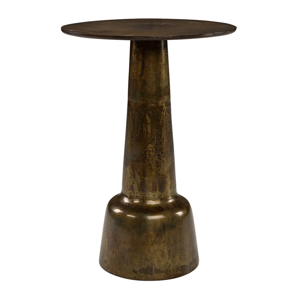 KIM sivupöytä vintage brass