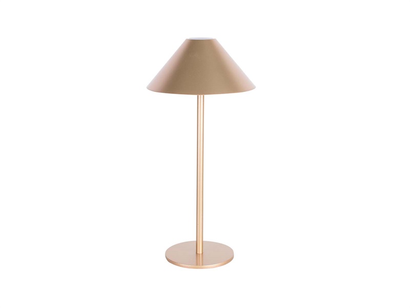 Ladattava LED-valaisin Enid kulta