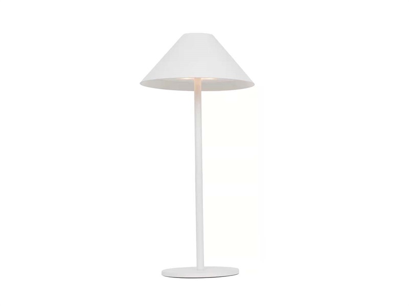 Ladattava LED-valaisin Enid valkoinen