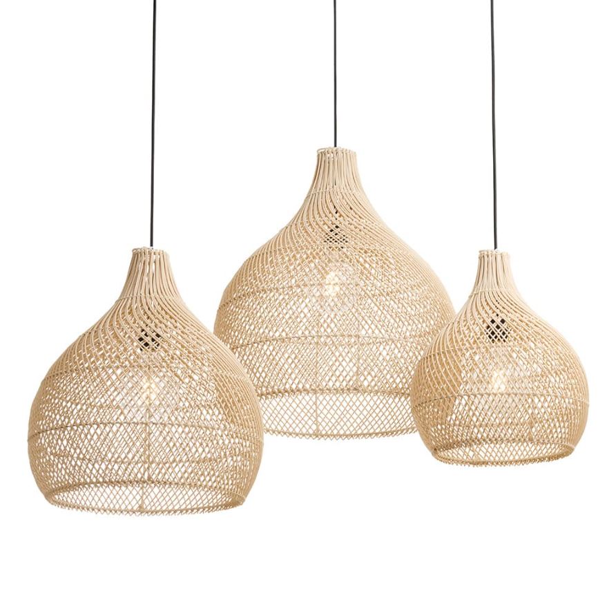 Kattovalaisin Bawang kierrätetty natural L 