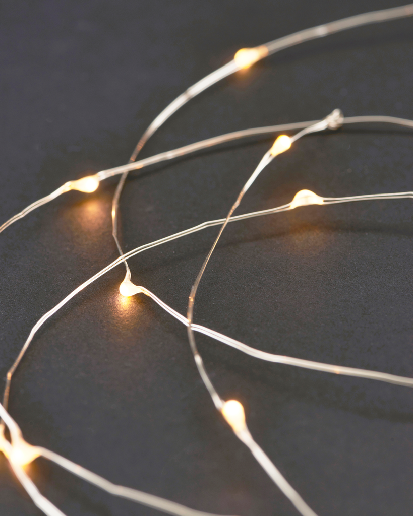 LED valonauha hopea
