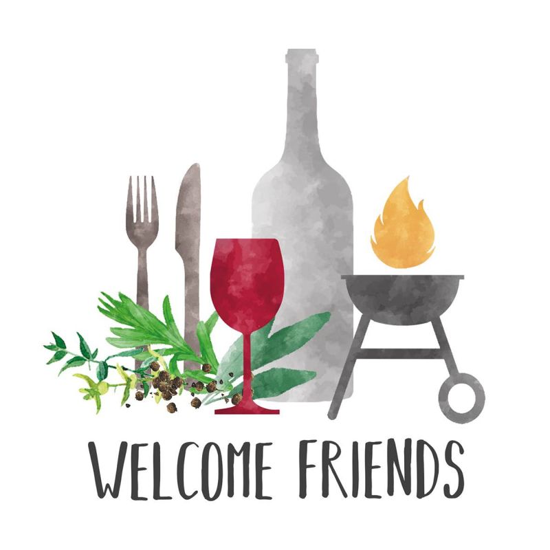 Paperiservetti GRILL & FRIENDS 33x33cm