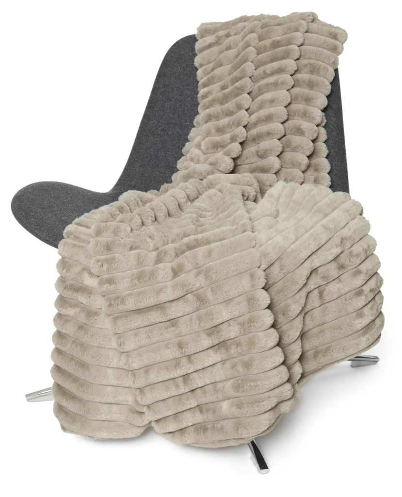 Viltti Stripy taupe 120x180 cm 