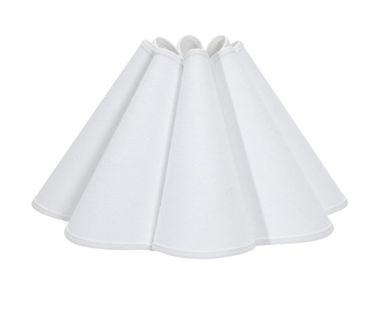 Lampunvarjostin Freja 21cm valkoinen