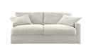 Sohvamoduuli Cherylee 195cm oikea käsinoja Newlin valkoinen
