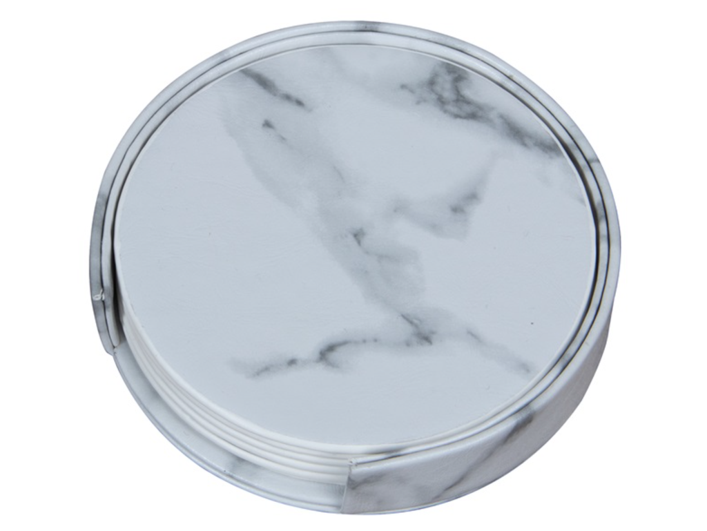 Lasinalunen Marble 6-setti